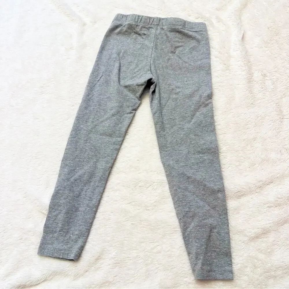 Children's Place Grey Leggings sz 4/5 Pull on Pants